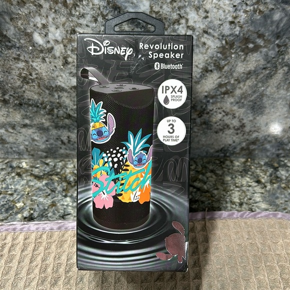 NWT Disney Stitch Revolution Bluetooth Speaker - Picture 1 of 4